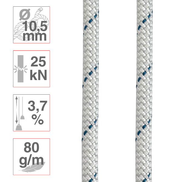 Cuerda semiestática Ø10.5mm RANGER Fixe para trabajos verticales