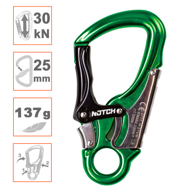 Cuerda Ø12mm NIGMA para poda de árboles con técnica de trepa