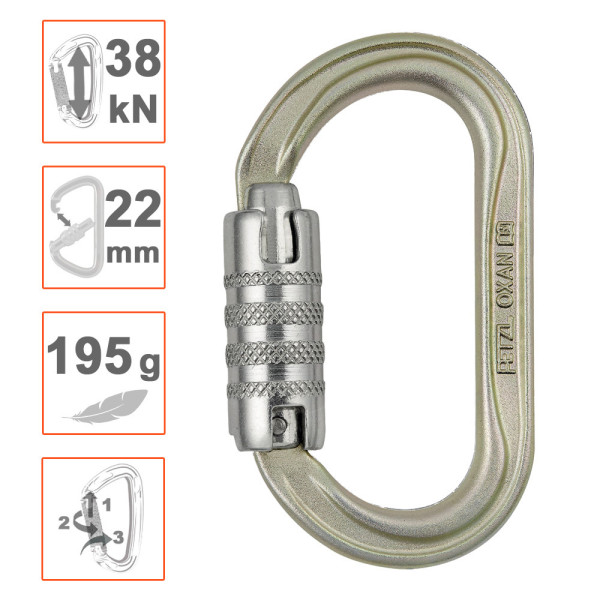 Cuerda de apeo SIRIUS BULL Ø14mm con gaza para tala de árboles 2