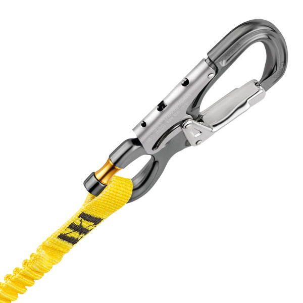 Gancho aluminio EASHOOK OPEN Apertura 25mm Homologado EN362 Petzl