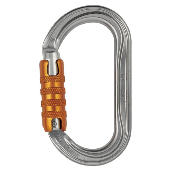 OK Triact Lock. Mosquetón de aluminio Petzl con cierre automático