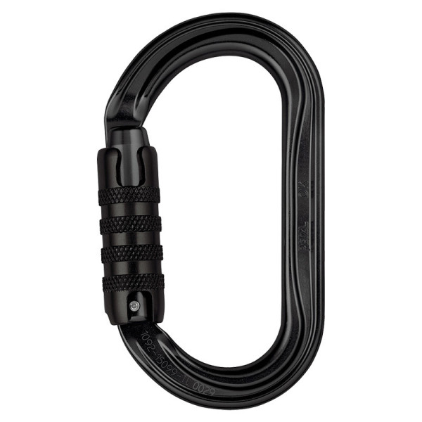 OK Triact Lock. Mosquetón de aluminio Petzl con cierre automático