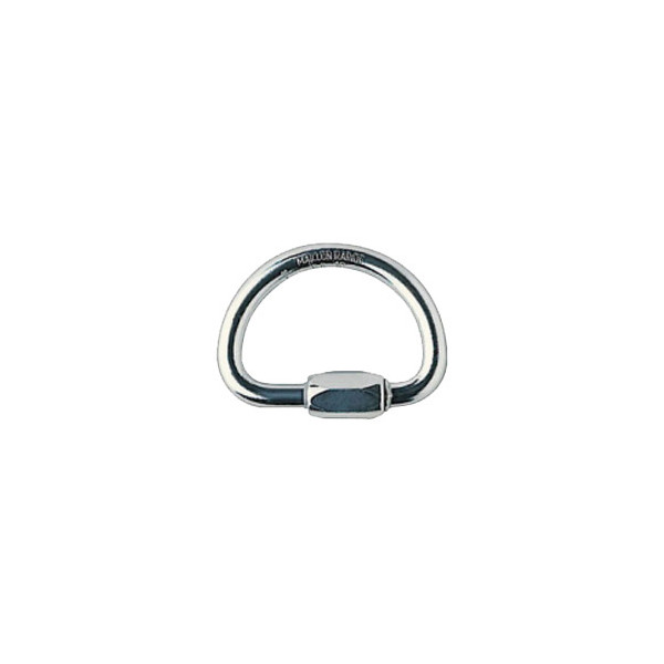 Maillón semicircular aluminio DEMI ROND rosca Maillon Rapide