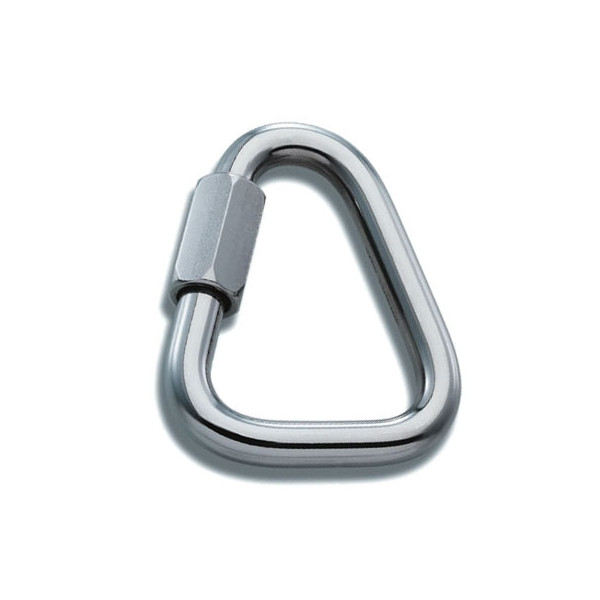 Conector triangular maillón Delta 10 para uso anticaídas. 2