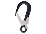 Gancho de seguridad con apertura 60mm. Aluminio. Homologado EN362