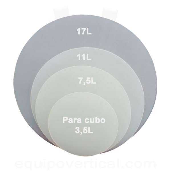 Placa fondo - 7.5L para cubo multiusos con o sin fuelle 2