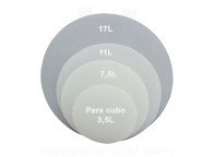 Placa fondo - 7.5L para cubo multiusos con o sin fuelle