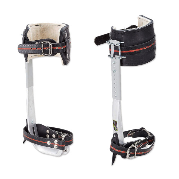 Espuelas básicas regulables de aluminio para poda y tala árboles
