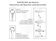 Rapid Rig de Notch para apeo y arboricultura. Resistencia 60kN.