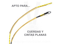 Protector de cuerda PROTEC PLUS para cantos abrasivos o calientes