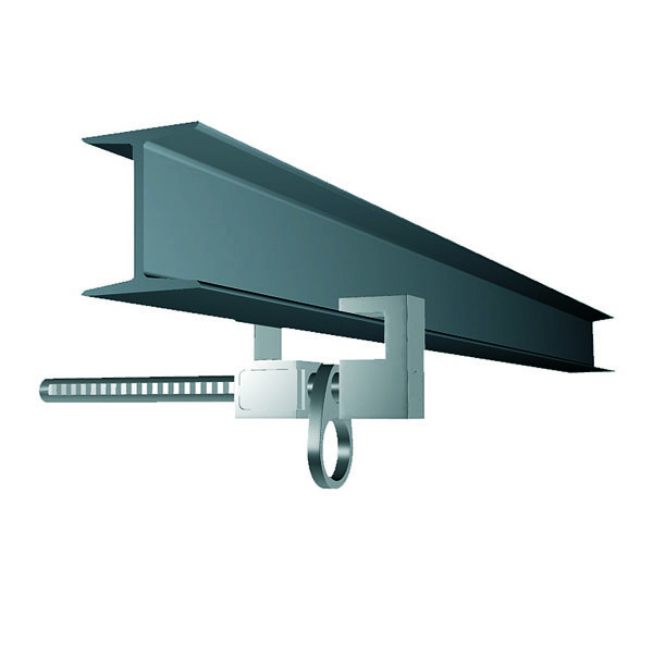 Anclaje aluminio para vigas. Modelo práctico, ligero y portátil. 2