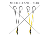 Cabo de amarre doble con absorbedor y 2 ganchos MGO-Y de Petzl