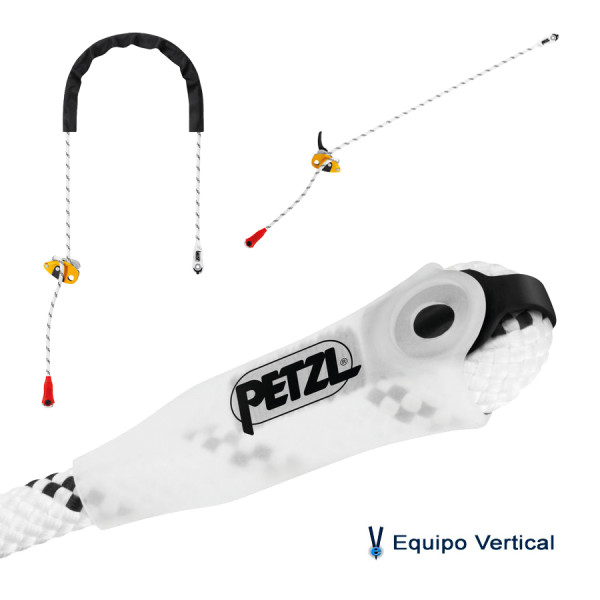 GRILLON Amarre con bloqueador de posicionamiento regulable Petzl