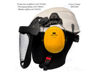 Soporte visera portapantallas Peltor 3M para acoplar sobre cascos