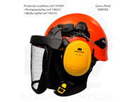 Soporte visera portapantallas Peltor 3M para acoplar sobre cascos