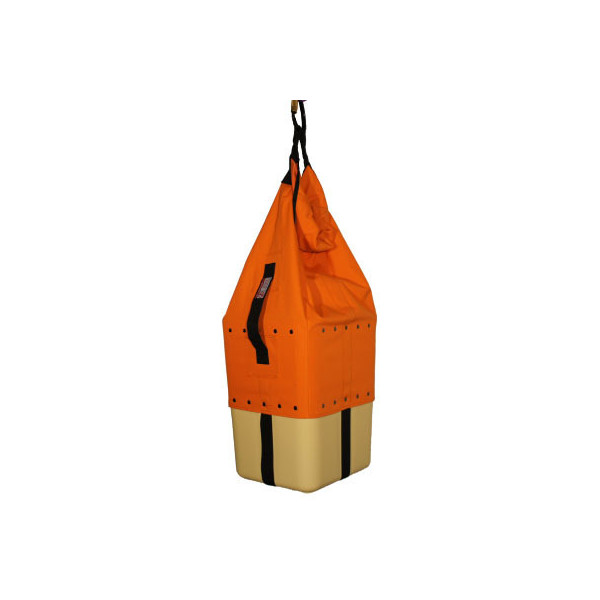 Cubo certificado 3585 para 150kg. Capacidad 52L. Dim 28x26x85cm