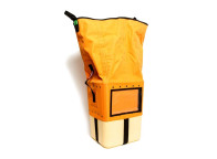 Cubo certificado 3585 para 150kg. Capacidad 52L. Dim 28x26x85cm
