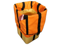 Cubo certificado 3585 para 150kg. Capacidad 52L. Dim 28x26x85cm