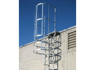 Escaleras fijas modulares, con o sin aros quitamiedos