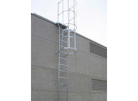Tramo de escalera galvanizada. 2400mm sin aros quitamiedo
