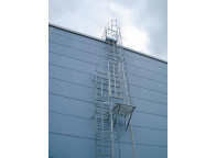 Extensión superior de escalera con aros quitamiedo - Equipo Vertical