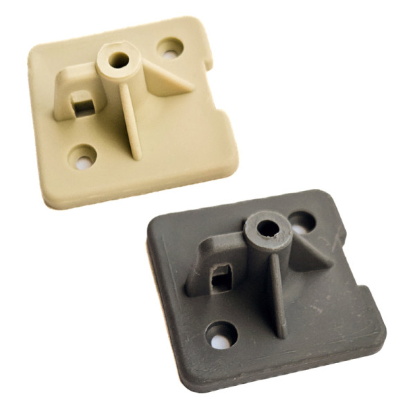 Base para poste del sistema antipalomas por cable tensado