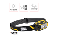 Linterna frontal ARIA 1R estanca 450 lúmenes y batería recargable