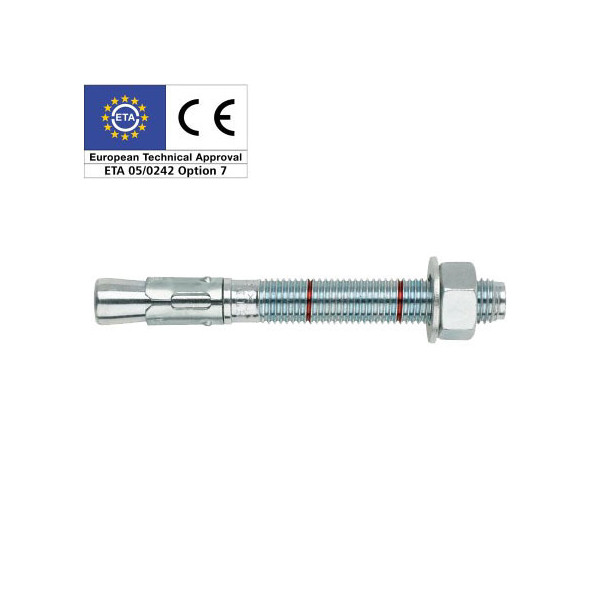 Parabolt M12 anclaje mecánico zincado 2