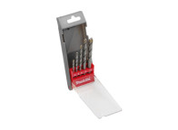 Estuche de 5 brocas ladrillo para mandril de rosca