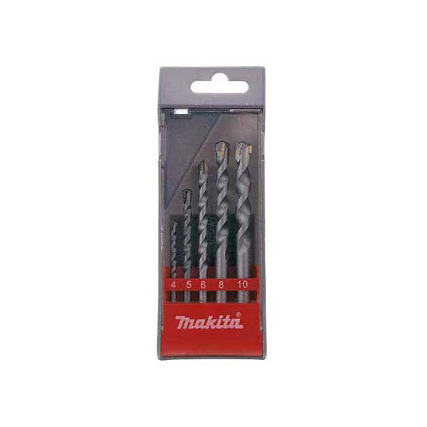 Estuche de 5 brocas ladrillo para mandril de rosca