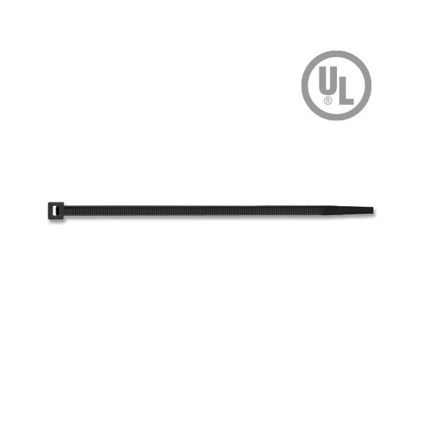 Bridas de nylon negras. Paquete 100uds. Homologadas UL E343871