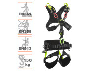 Arnés VECTOR-X Edelrid para rescate y acceso por cuerda en altura