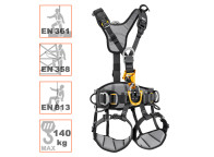 Arnés ASTRO Bod Croll Fast de Petzl para trabajos verticales