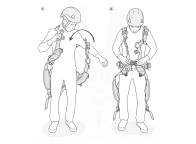 Arnés Petzl VOLT WIND Intl para mantenimiento eólico y grúa torre