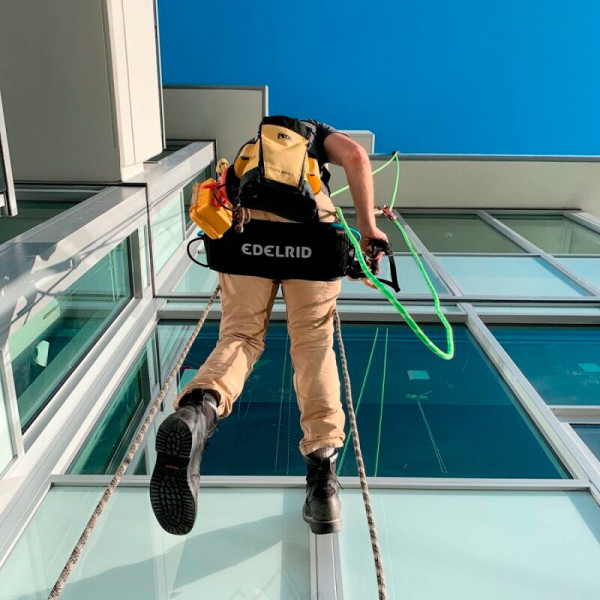 Silla LOUNGE S de Edelrid para trabajos verticales en suspensión