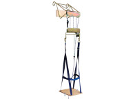 Silla con poleas para trabajos verticales en posición sentada 40m