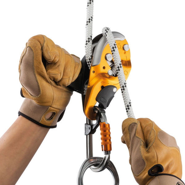 ID Descensor autofrenante de Petzl con antipánico. El más seguro!