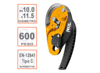 ID Descensor autofrenante de Petzl con antipánico. El más seguro!