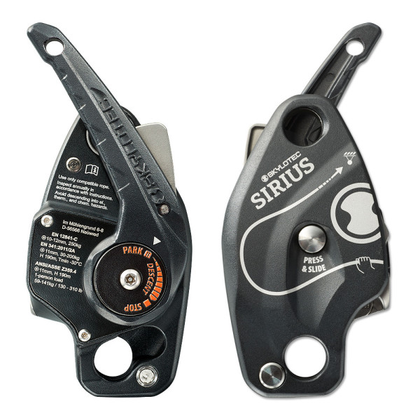 SIRIUS Descensor antipánico Skylotech para trabajos verticales