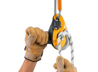 ID EVAC Descensor autofrenante Petzl para rescate sobre cuerdas