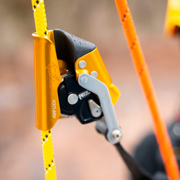 Bloqueador anticaídas deslizante ASAP LOCK Petzl. Garantía 3 años 2