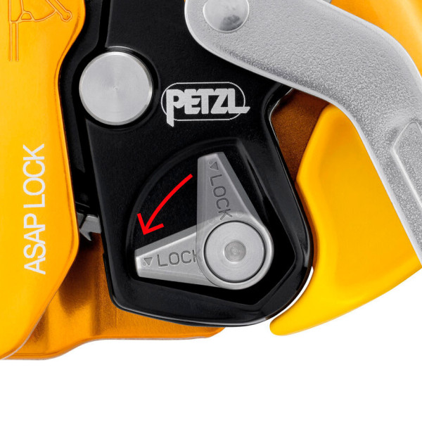 Bloqueador anticaídas deslizante ASAP LOCK Petzl. Garantía 3 años