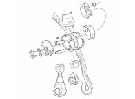 Recambio pastilla de freno 11-13mm para bloqueador Positioner ART