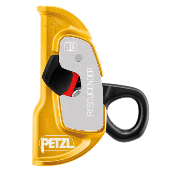 Bloqueador de leva con cierre RESCUCENDER Petzl. Para polipastos