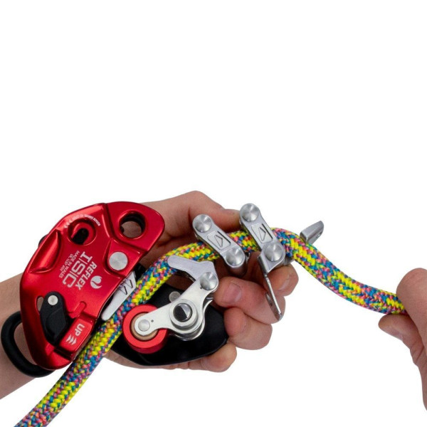 Descensor prusik mecánico REFLEX ISC para poda y trepa de árboles