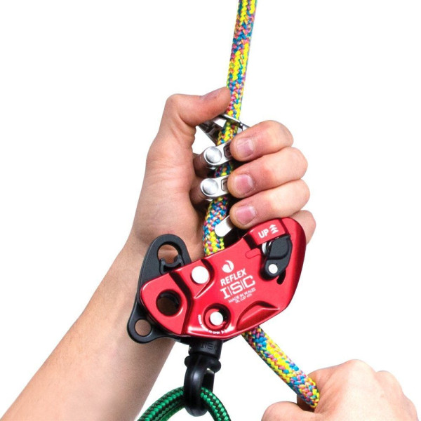 Descensor prusik mecánico REFLEX ISC para poda y trepa de árboles