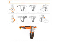 QT UNIVERSAL para montar ascendedor de pie QUICK TREE sobre bota