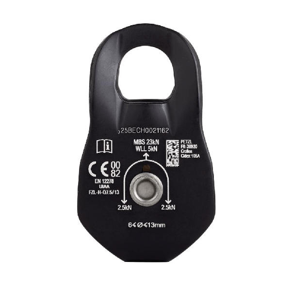 FIXE Polea de placas fijas Petzl para polipastos de cuerda