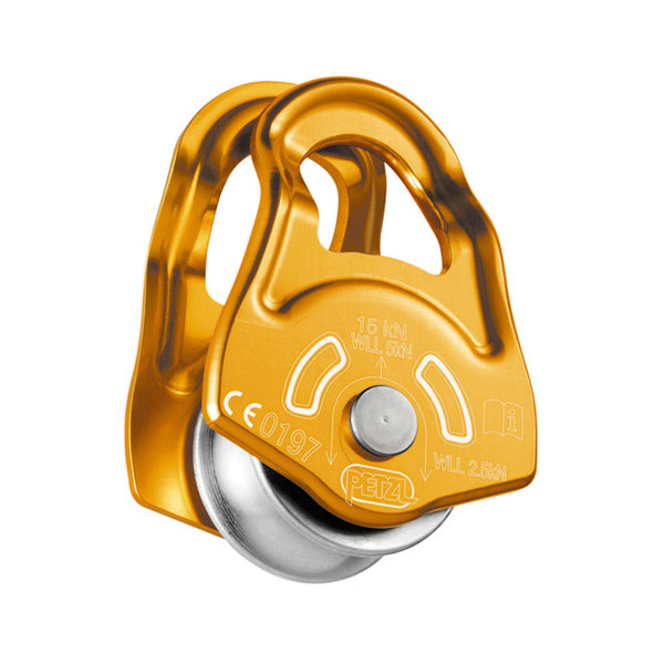 MOBILE Polea simple Petzl de placas oscilantes y cojinete 2