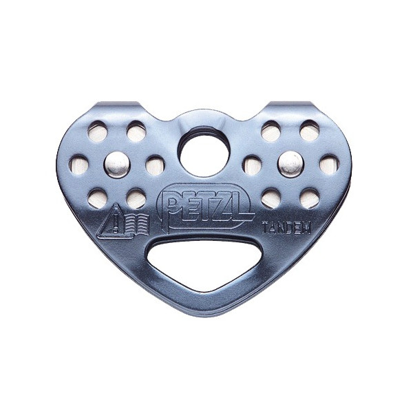 Polea TANDEM SPEED de Petzl Tirolinas de cuerda. Aventura